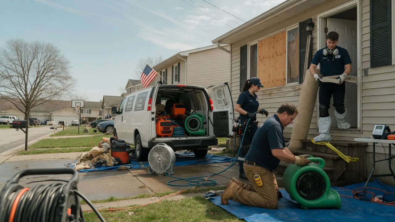Water Damage Restoration in Proctor, OK near me